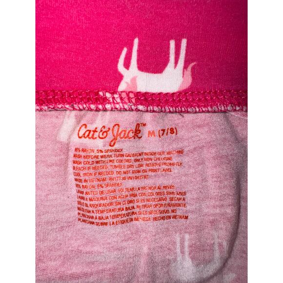Cat & Jack Girls Pink Maxi Skirt with Unicorns, Size M (7/8) - Picture 4 of 5